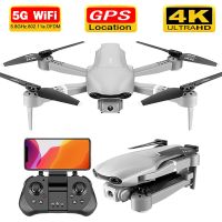 4DRC จีพีเอส F3 5G 2.4Ghz WIFI Professional FPV 1080P 4K กล้อง HD 25นาทีแอปรีโมทคอนโทรลการบินเครื่องบินสี่ใบพัดโดรนอาร์ซี