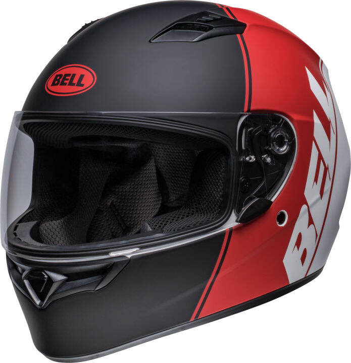 Bell Helmet Qualifier (Ascent Matte Black/Red) Lazada