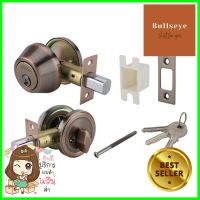 กุญแจลิ้นตาย 1 ด้าน HAFELE 489.10.503 สีทองแดงรมดำSINGLE CYLINDER DEADBOLT HAFELE 489.10.503 ANTIQUE COPPER **ลดราคาจัดหนัก **