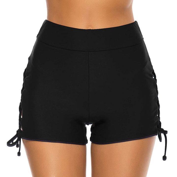 hotx-cw-womens-swimsuit-2022-trending-bottom-swimwear-adjustable-side-tie-trunks-female-shorts-waist-size