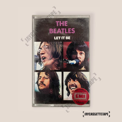 เทปเพลง เทปคาสเซ็ท Cassette Tape เทปเพลงสากล The Beatles อัลบั้ม : Let It Be