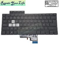 ✑✲ US English Latin Backlit Keyboard for Asus TUF Gaming FX516 FX516PR FX516PM FX516PC FX516PE LA Keyboard Backlight 261BUS00 New