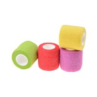 【LZ】 Self Adhesive Ankle Finger Muscle Care Elastic First Aid Medical Bandage Gauze Tape Wrist Support 5cm Waterproof Breathable