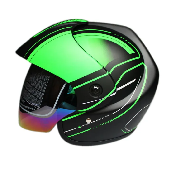 Evo Helmet Half Face motorcycle half face helmet motor helmets visor