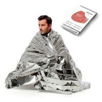 hot！【DT】▪✉✥  Outdoor Emergency Thermal Blanket Reflective Aluminum WaterProof Keep Warm Survival Quilt Camping Hiking Aid