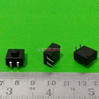 สวิทช์ ปุ่มกด ไฟฉาย Flashlight Switch ON-OFF DIP 2 ขา 12x12x9mm #112YB (1 ตัว)