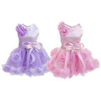 Dog Dresses Bow Princess Dress Summer Outfits Dog Princess Costume Cute Puppy Birthday Party Outfit Pet Clothing Dress forCats And Pets Daily Wear Wedding frugal