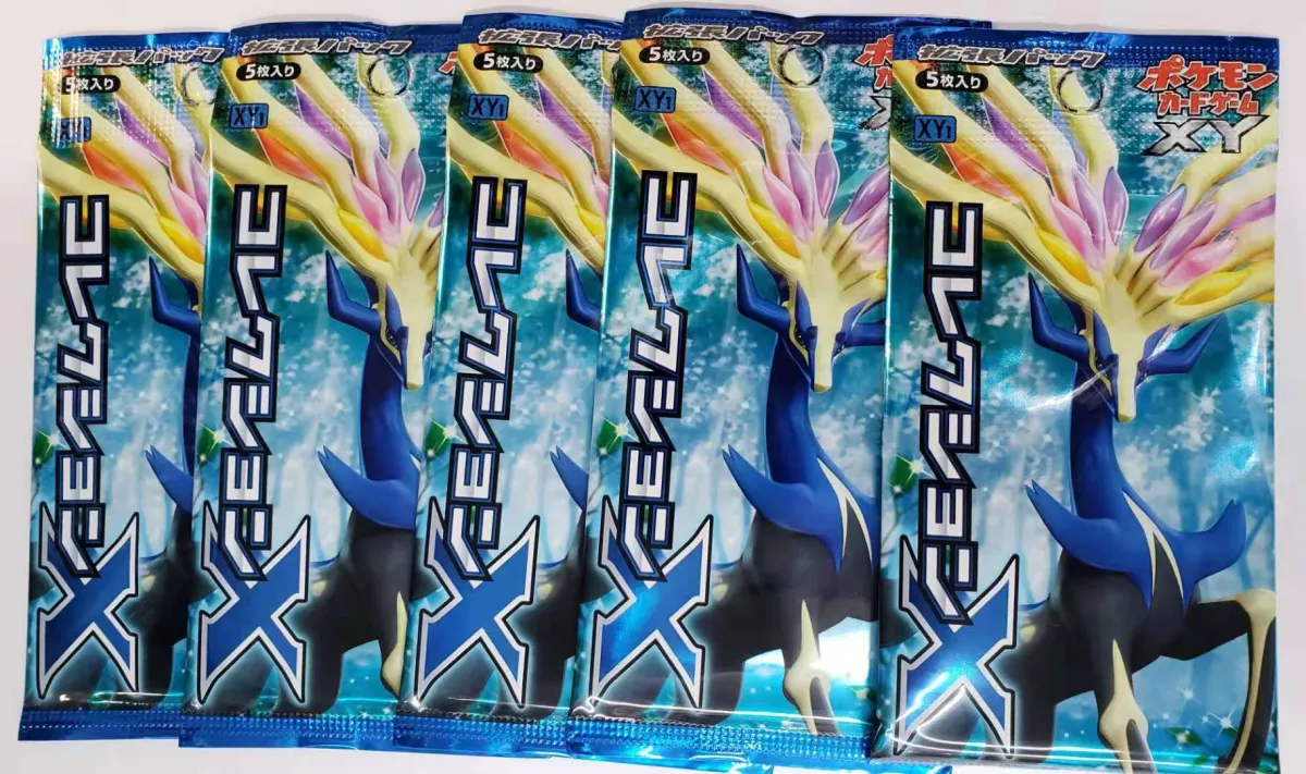 Pokemon TCG: Xerneas Cards XY Booster Pack Edition XY1 Japanese (5 Packs) |  Lazada