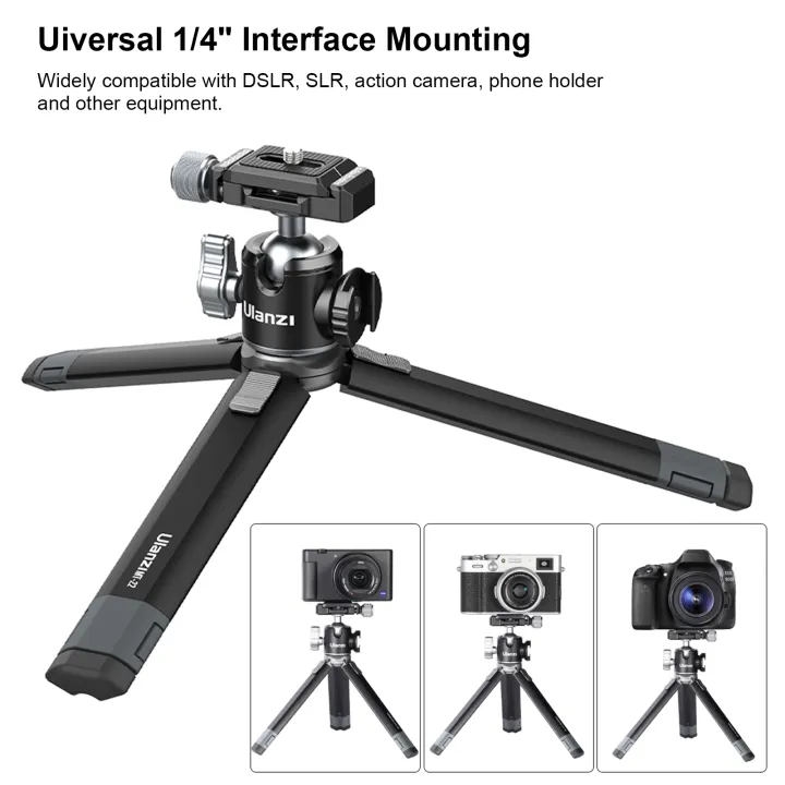 ulanzi-mt-24-mt-34-aluminum-alloy-tripod-extendable-tripod-ballhead-with-cold-shoe-for-mic-light-camera-vlog-set-for-smartphone