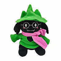 ตุ๊กตาผ้ากำมะหยี่สามเหลี่ยมเกมตุ๊กตาหนานุ่ม Ralsei ใหม่