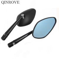 Blue Glass 8 10MM Aluminum Alloy Motorcycle Rearview Mirror Universal For BMW F650GS F800GS F900XR G310R F900R K1200R R Nine T