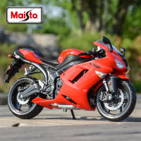 Maisto 1:12คาวาซากินินจา ZX6R ล้อแม็กแข่งรถจักรยานยนต์รุ่นจำลอง D Iecast โลหะถนนรถจักรยานยนต์รุ่นเด็กของเล่นของขวัญ