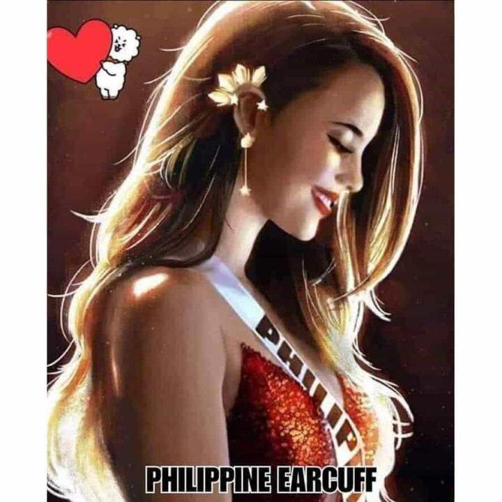 YMS Catriona Gray Inspired Ear Cuff Miss Universe Lazada PH