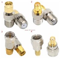 【CW】❐✖  10Pcs F To Male Female Straight Coaxial Converter Wire Terminal Gold Plated New