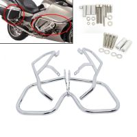 For BMW K1600GT K1600GTL K1600 GT GTL 2011-2023 2021 Highway Crash Protection Bar Engine Guard Side Box Bumper Stunt Cage Chrome