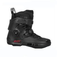 2021 Original Powerslide NEXT Ttinity Boot Slalom Speed Inline Skates 3 Point Up Shoes Free Skating Patines Only Boot Training Equipment