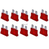 【DT】hot！ 10Pcs Fusibles 10AMP 10A Flat Fuse Car Van DropShip Dropshipping