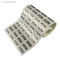 ●℗❒ 1000 Labels Consecutive Number / Roll 20mm x10mm Inventory stickers Waterproof High Quality