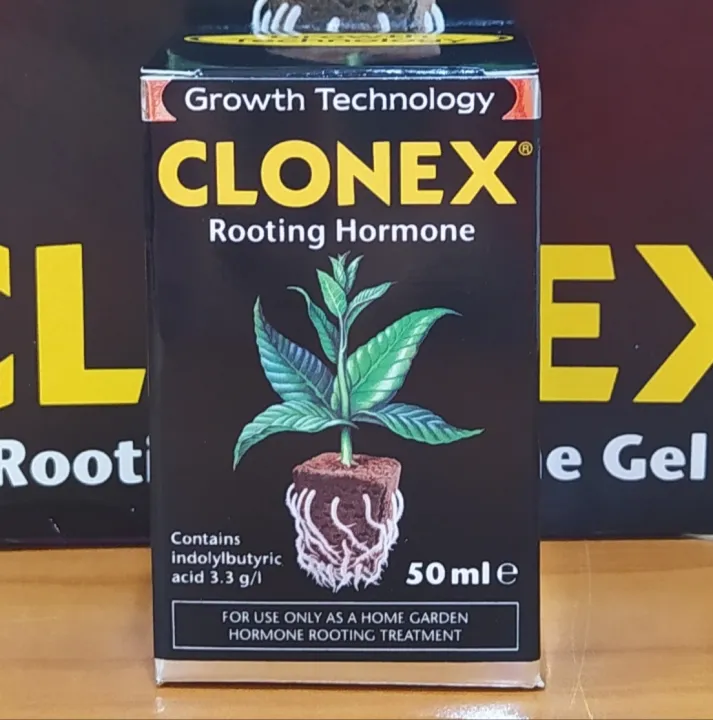 Clonex เจลเร่งราก 50 ml. (Clonex rooting hormone gel 50ml.) ผลิต 09/