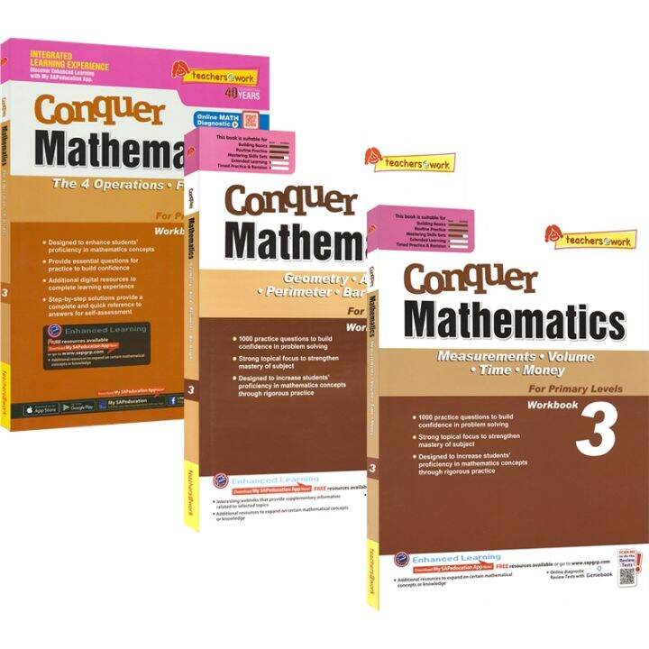 SAP conquer Mathematics 3 conquering Mathematics Series grade 3 ...