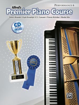 Premier Piano Course 6 | PERFORMANCE (CD Included)