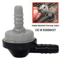 เช็ควาล์วท่อไอดีทิศทางเดียวสำหรับ Chevrolet Cruze Opel Vw Passat เครื่องหมายแอสตรา55568437 56547926