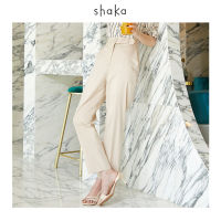 [EXCLUSIVE] Shaka - The Urban Relax Trouser PN-S210225 กางเกงขายาว ใส่ซิปด้านหน้า มีกระเป๋า Slash ด้านข้าง