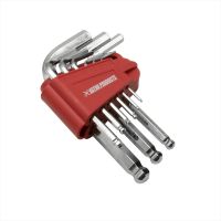 L Shape Hex Wrench Short Head With Ball Point End mm 9Pcs Set
