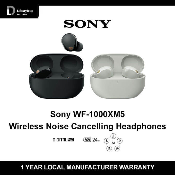 Sony WF1000XM5 Sony Wireless Noise Cancelling Headphones + FREE GP
