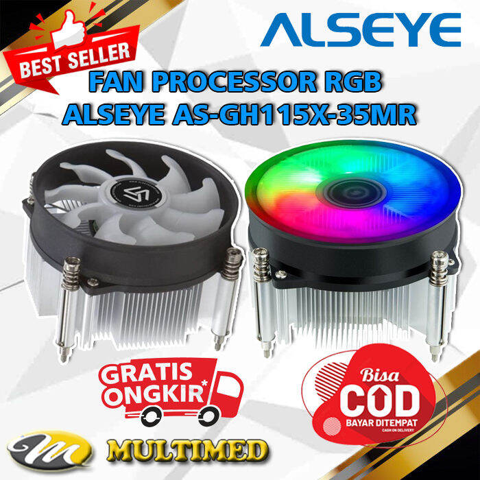 PROMO Fan Processor Intel Alseye RGB AS GH115X 35MR Lazada Indonesia