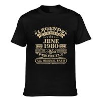 Hot Sale MenS Tshirts Legends Were Born In June 1980 New Arrival MenS Appreal