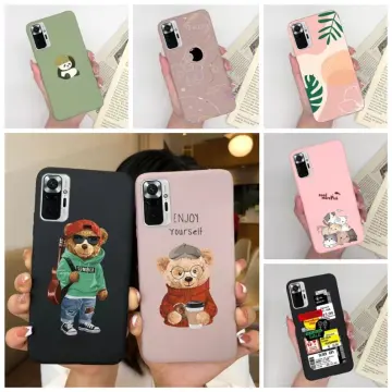 Xiaomi Redmi Note 11 11S 4G 5G Phone Case pilot Cactus Cartoon Pattern Soft  Silicone TPU