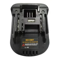 Xshopping - ส่งจาก กทม. BS18MT แปลงแบต บอช เป็น มากืต้า / Battery Adapter Converter For Bosch 18V BAT619G/620 Batteries Convert To For Makita 18V BL 1860 Lithium Battery