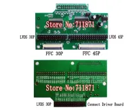 【Online】 yiyin2068 แผ่นอะแดปเตอร์30P + 45P TTL LVDS 45Pin 30Pin FFC LVDS บอร์ดตัวแปลง30 + 45Pin ถึง30P LVDS 30 + 45เชื่อมต่อบอร์ดไดรเวอร์