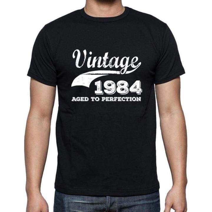 vintage-1984-aged-to-perfection-black-mens-tshirt