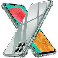 Clear Case for Samsung Galaxy M33 5G M53 M52 Crystal Soft TPU Transparent Shockproof Phone Cover for Samsung M23 M13 5G M32 M12 Phone Cases