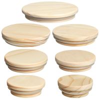 Wood Mason Jar Lid Reusable Canning Caps Various Sizes Bottle Sealing Caps Wide Mouth Cover Wood Lids Kitchen Organization Bar Wine Tools