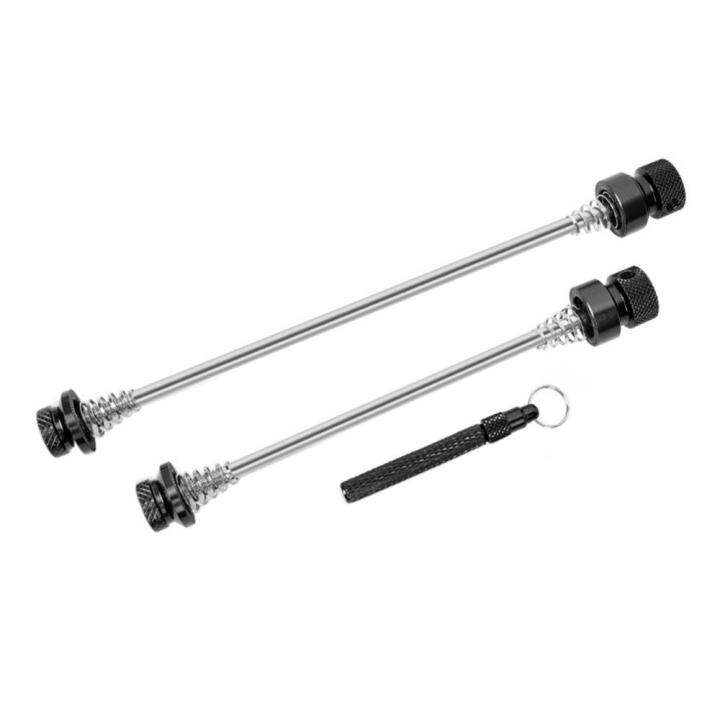 【New Arrival】AntiTheft Quick Release Skewers Ultralight Wheels Locking