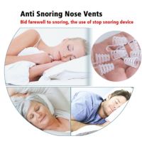 【CW】 5 pcs/lot Sleeping Aid Stop Snoring Magnetic Anti Snore Apnea Clip Anti-Snoring Device ！