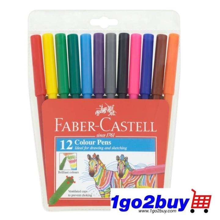 Faber Castell Jumbo Magic Pen 154512 12 Colours