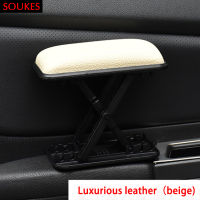 Genuine Leather Car Left Hand Armrest Pad Holder For Peugeot 307 206 308 407 207 2008 3008 508 406 208 Mazda 3 6 2 CX-5 CX5 CX-7