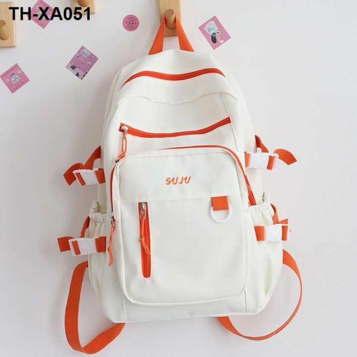 multi-layer-contrasting-large-capacity-backpack-female-niche-fashion-schoolbag-college-student-high-school-junior-shoulders