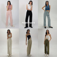 TOPLIST Perry pants กางเกงขายาว จีบหน้า2จีบ สาวๆสะโพกใหญ่ใส่ได้ค่ะ