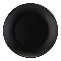 Coupe Matte Catering Pack, 12Pc Dinner Plate Set, Black  For Home Dinner Set Dishes And Plates Sets