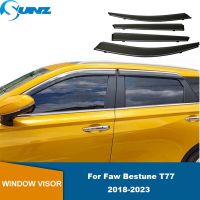 กระบังหน้าต่างสำหรับ Faw Bestune T77ที่ดีที่สุดสำหรับ T77 Pro 2018 2019 2020 2021 2022 2023อุปกรณ์เสริมรถยนต์กระจกบังลมกันน้ำฝน