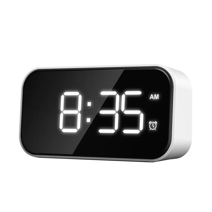Smart LED Clock Bedside Digital Alarm Clocks Desktop Table Electronic