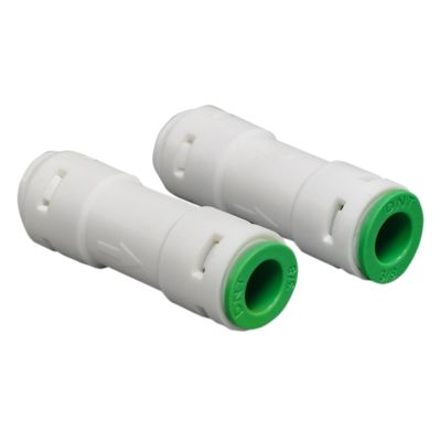 3/8 "Quick Connect One Way Check For Valve Reverse Osmosis Water Filter ตรวจสอบทางเดียวสำหรับ Valve Push Fit Quick Connect F