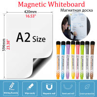 A2 Size Whiteboard Erasable Marker Practice Writing Memo Message Dry Erase Calendar Board Stickers Stickers Magnetic White Board