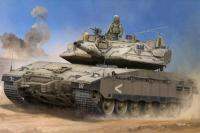 โมเดล Hoyboss 84523 1/35 IDF Merkava MK W/ถ้วยรางวัลชุดเกราะพลาสติก