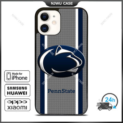 Penn State Phone Case for iPhone 14 Pro Max / iPhone 13 Pro Max / iPhone 12 Pro Max / XS Max / Samsung Galaxy Note 10 Plus / S22 Ultra / S21 Plus Anti-fall Protective Case Cover